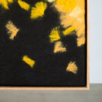 handmade acoustic panel artwork made of sheep wool
