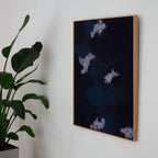 handmade acoustic panel artwork made of sheep wool